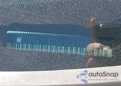 2007 Buick Lacrosse Cxl из США, поврежденный, VIN 2G4WD582971182633